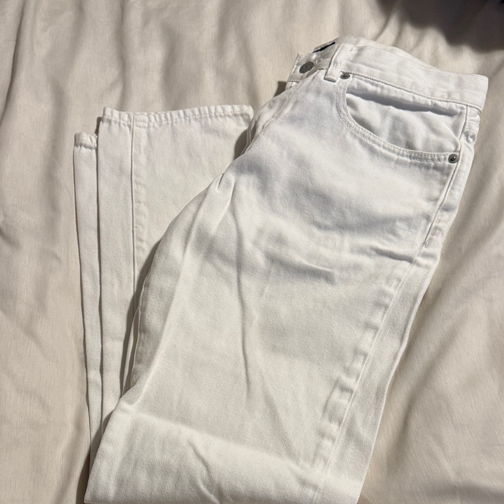 Club Monaco White Denim Pants